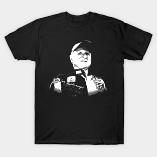 cale yarborough black and white T-Shirt